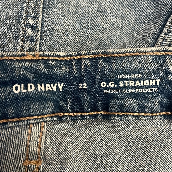 High-Waisted O.G. Straight Jeans Plus Size 22 - Picture 5 of 9